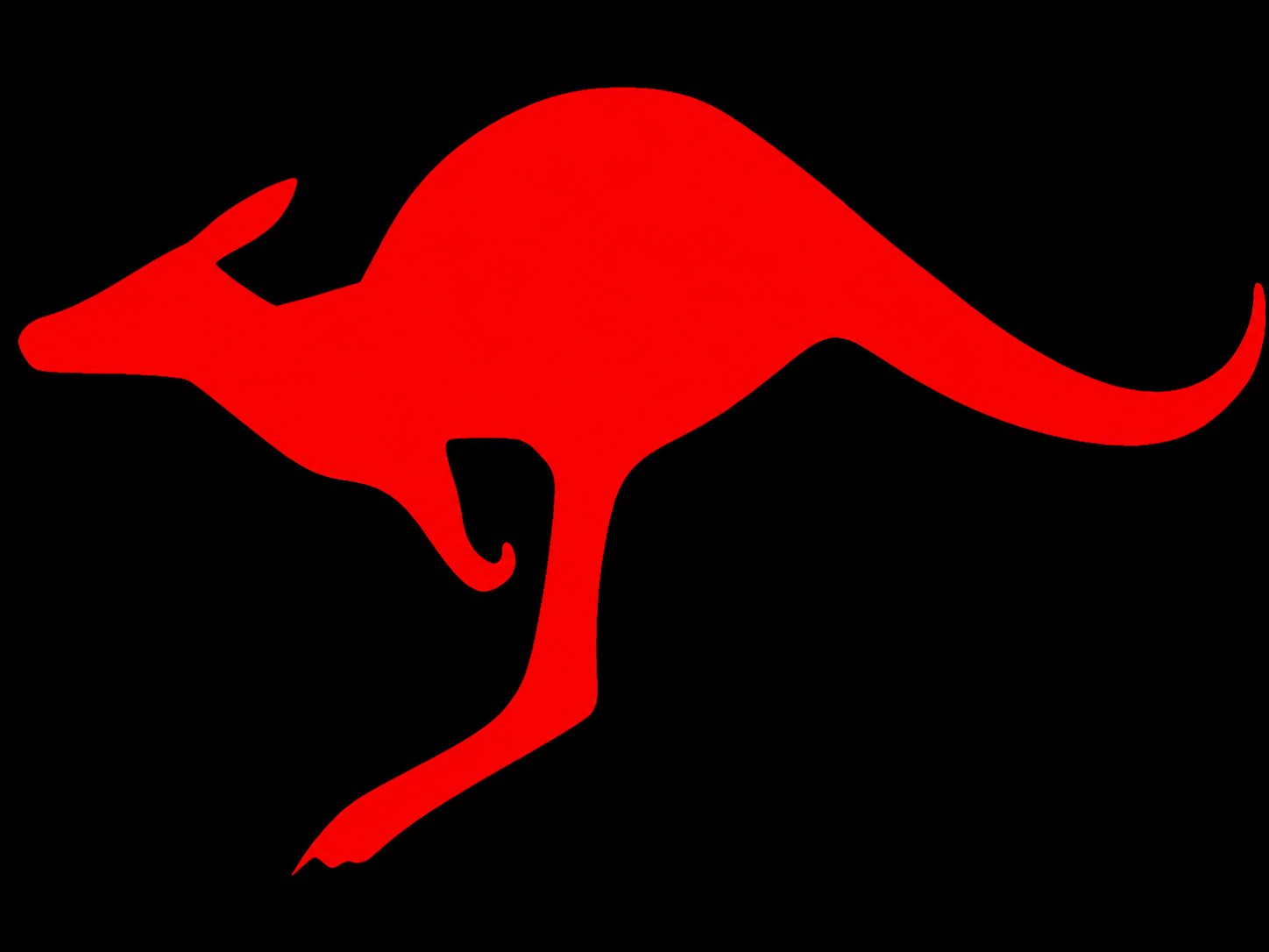 Footer kangaroo logo