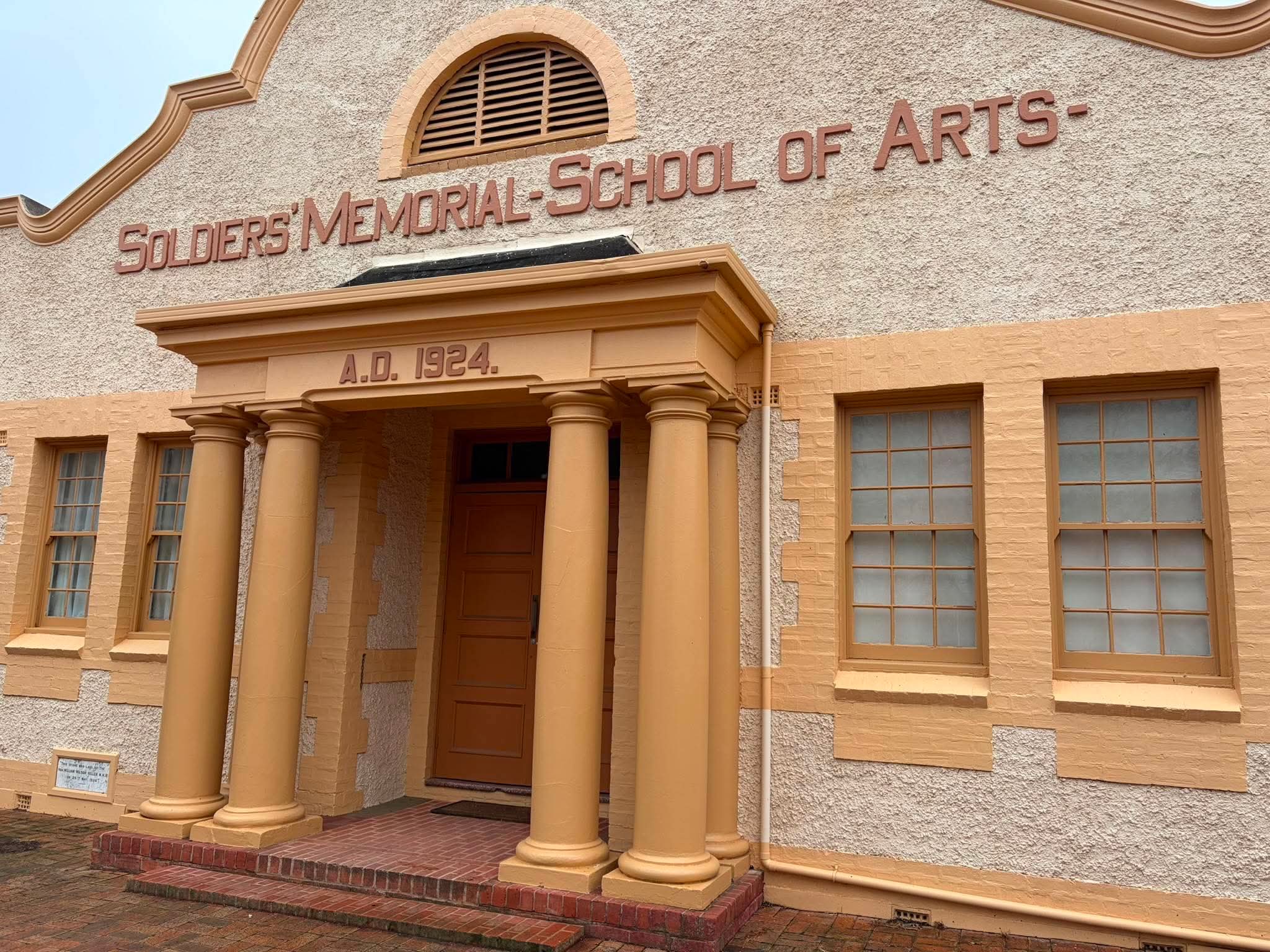 Ardlethan Soldiers Memorial School of Arts building
